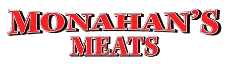 Logo of Naha Meats with bold red and white text.